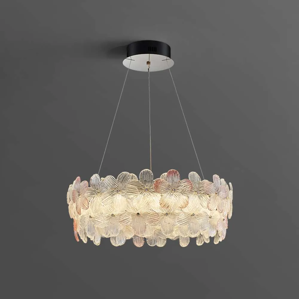 art-decor-flower-chandelier-31 round glass chandelier