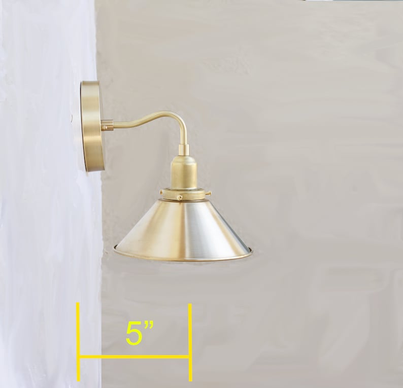 brass-shade-wall-light-5 mid-century wall sconce