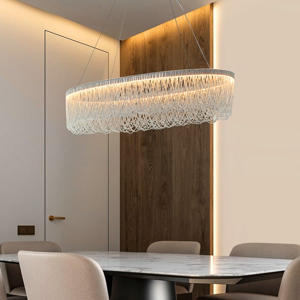 chain-tassel-chandelier-2 aluminum chain chandelier