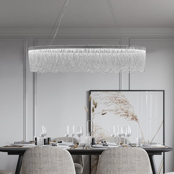 chain-tassel-chandelier-6 led chandelier
