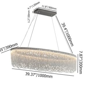 chain-tassel-chandelier-9 chain tassel led chandelier