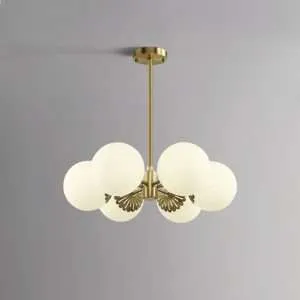 droplet crystal ball chandelier