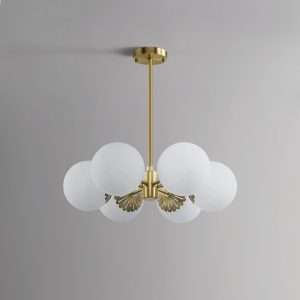 modern globe chandelier light