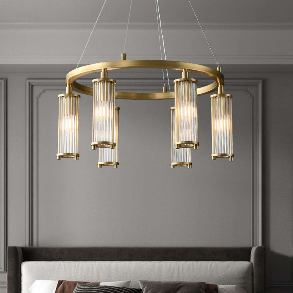 hudson-valley-lighting-ring-chandelier-10 modern ring chandelier detail