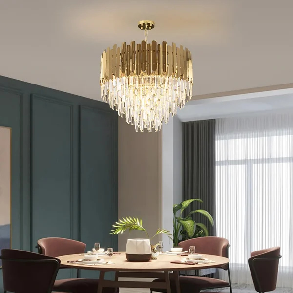 tiered modern chandelier
