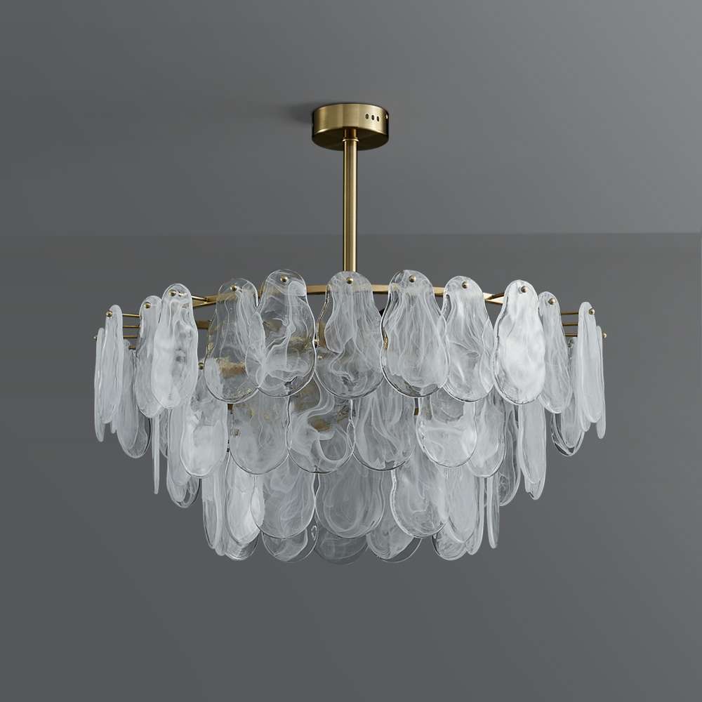 modern retro chandelier