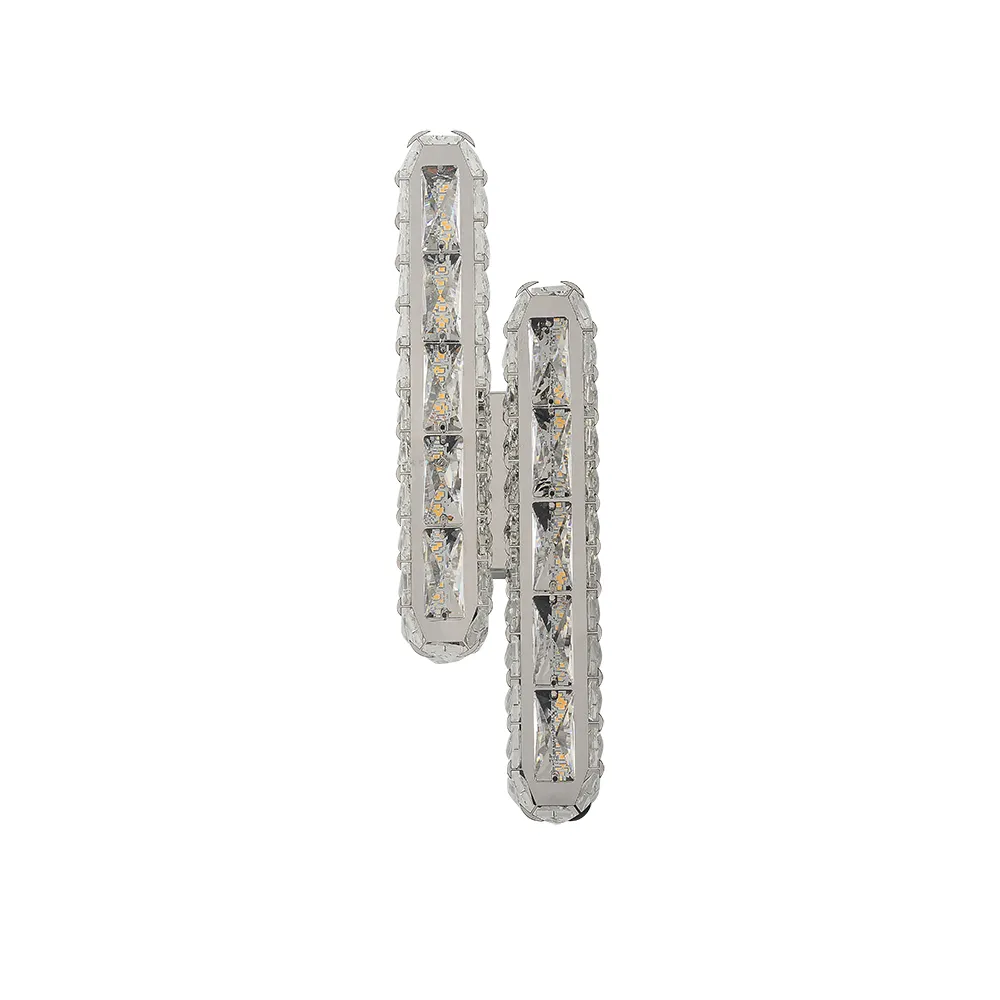 light-glam-crystal-shade-chrome-sconce-7 chrome led lighting