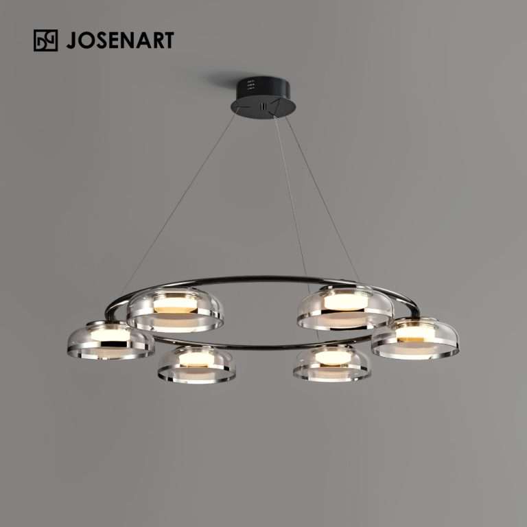 led modern chandeliers