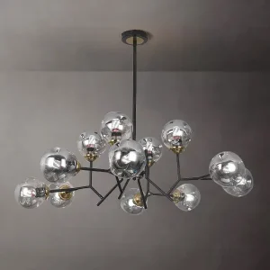 modern-chandelier-for-living-room-globe-glass-shade-black-chandelier-0_11zon modern chandelier for living room globe glass shade black chandelier