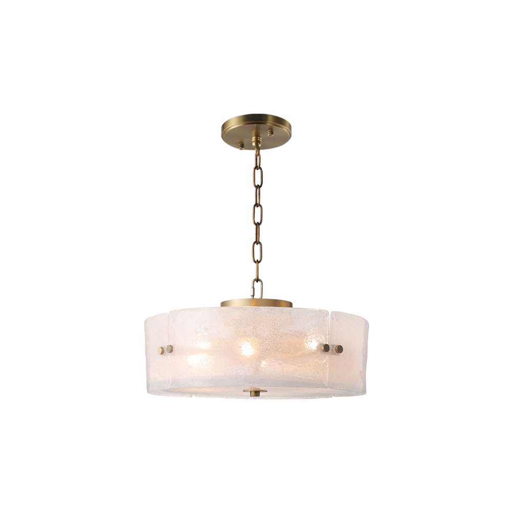 modern-glass-shade-round-chandelier-19 modern elegant glass shade