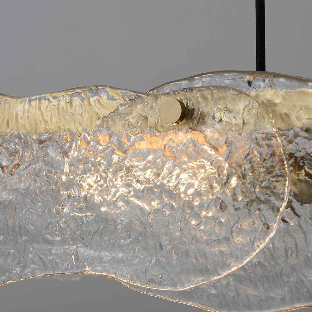 modern-water-ripple-glass-island-chandeliers-19 water ripple pendant light