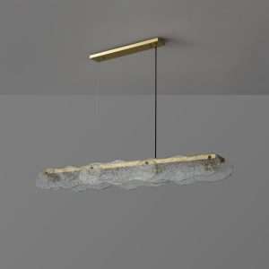 modern-water-ripple-glass-island-chandeliers-21 water ripple glass pendant light