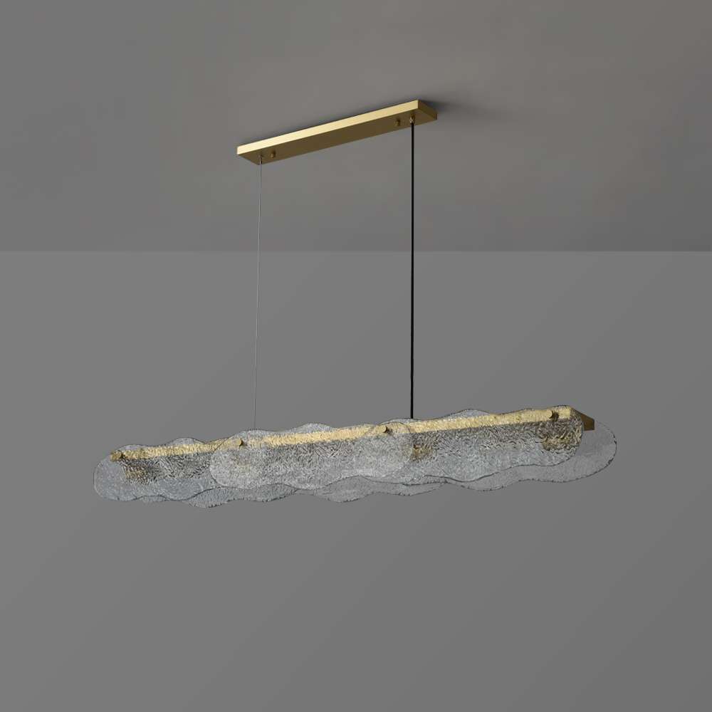 modern-water-ripple-glass-island-chandeliers-21 water ripple glass pendant light