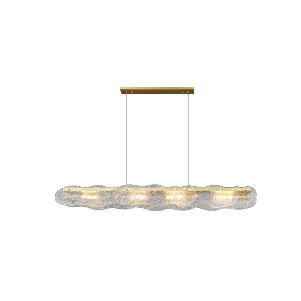 modern-water-ripple-glass-island-chandeliers-29 modern glass island lighting