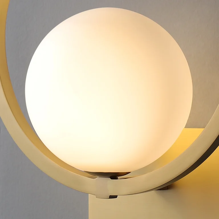 matte white globe glass shade