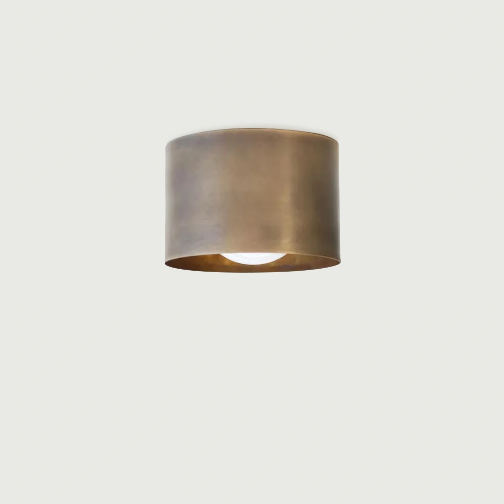 vintage brass ceiling spotlight
