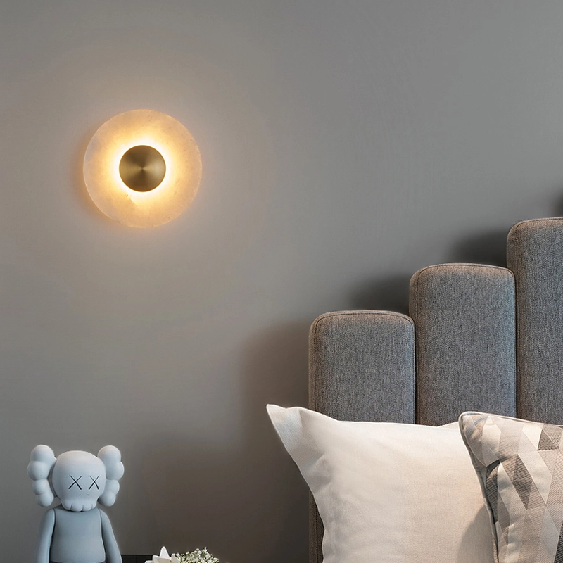 wall-marble-aromas-lamp-1 matt white wall sconce