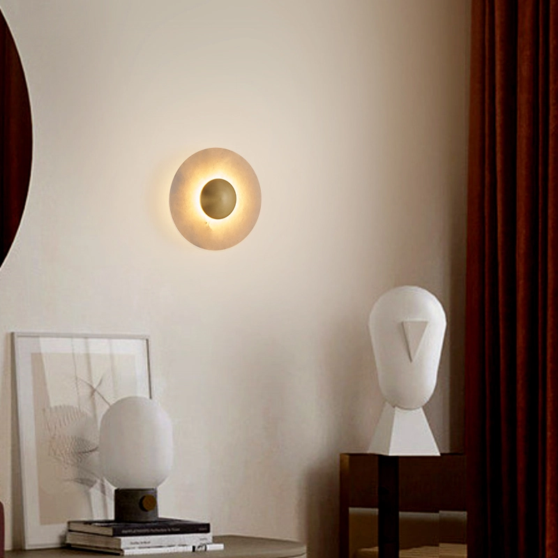 wall-marble-aromas-lamp-3 Aromas Coss Matt White Wall Sconce, versatile design for illumination and decoration, customizable diffuser