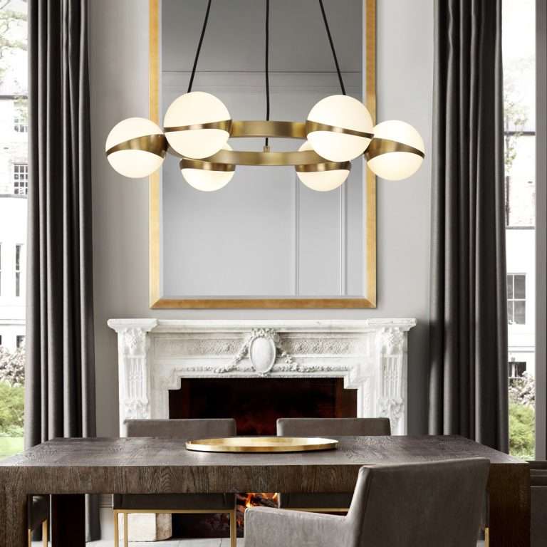 glass stilnovo lamp