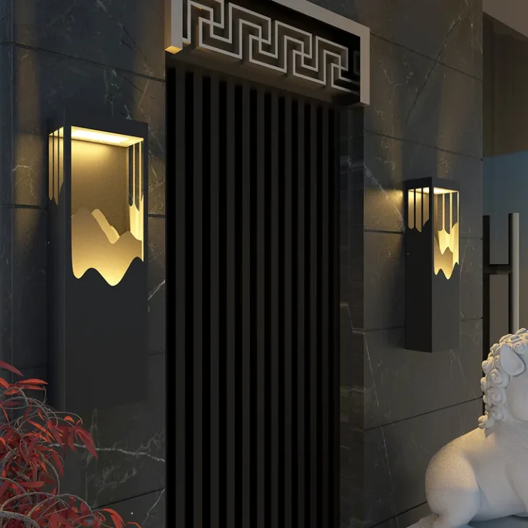 stylish outdoor wall lights