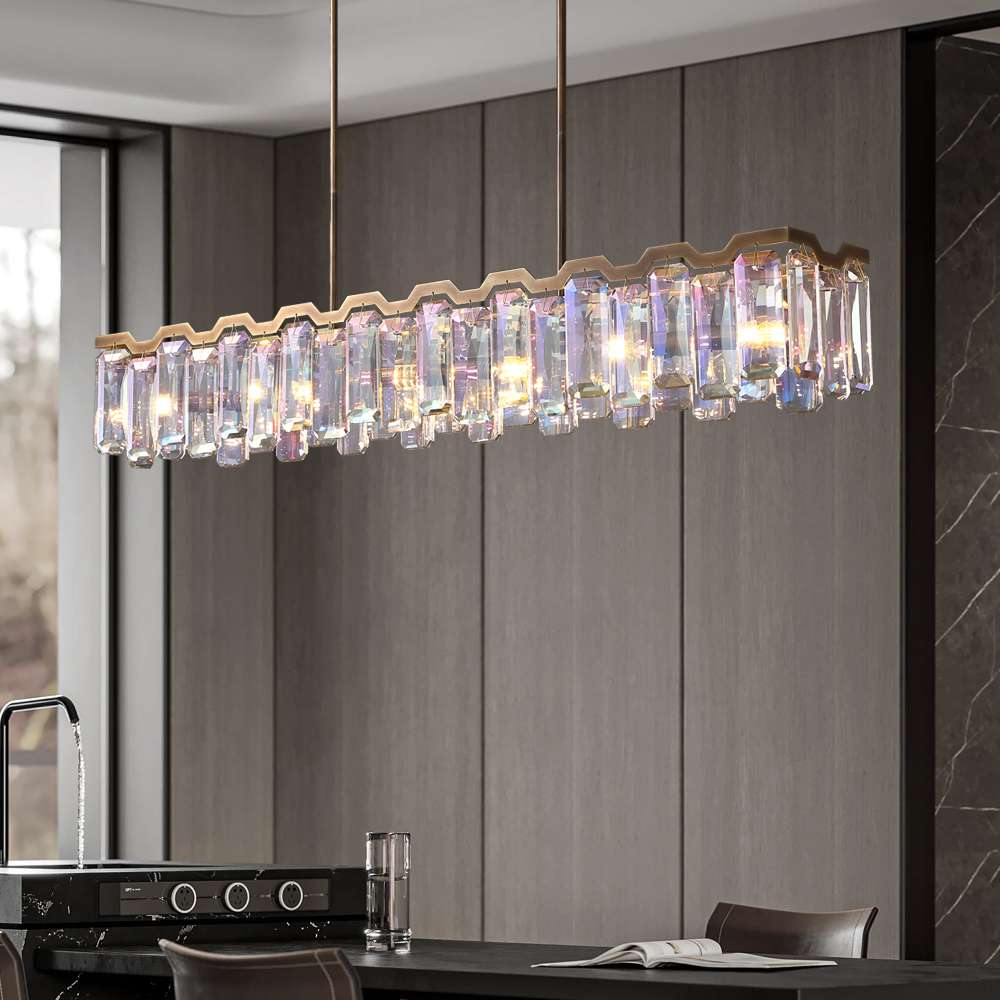 chandeliers-for-dining-room-modern-colorful-crystal-lights-for-stylish-dining-spaces-4 dining room lighting ideas