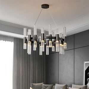 minimalist-home-decor-modern-chandelier-led-light-fixture-for-stylish-interiors-3 pendant light for dining