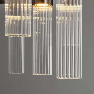 minimalist-home-decor-modern-chandelier-led-light-fixture-for-stylish-interiors-5 stylish LED ceiling light
