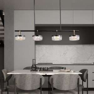 unique-home-decor-pendant-lamp-modern-kitchen-island-lighting-for-stylish-interiors-4 black and gold pendant light