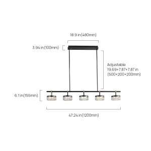 unique-home-decor-pendant-lamp-modern-kitchen-island-lighting-for-stylish-interiors-8 stylish pendant light for dining