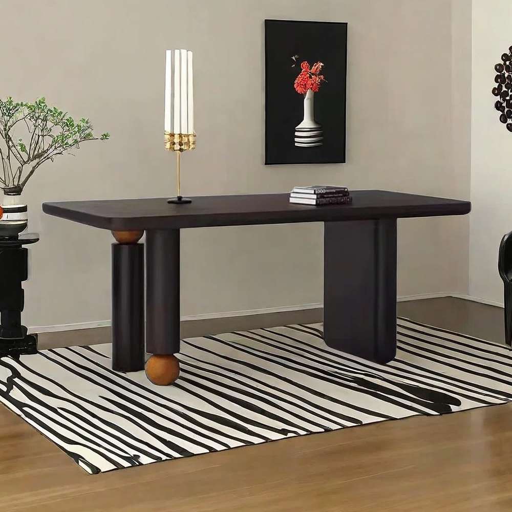 black-dining-room-table-3 high dining table