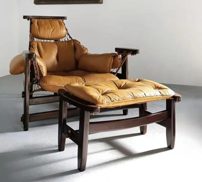 jangada-lounge-chair-and-ottoman-premium-wood-and-leather-design-1 jangada lounge chair