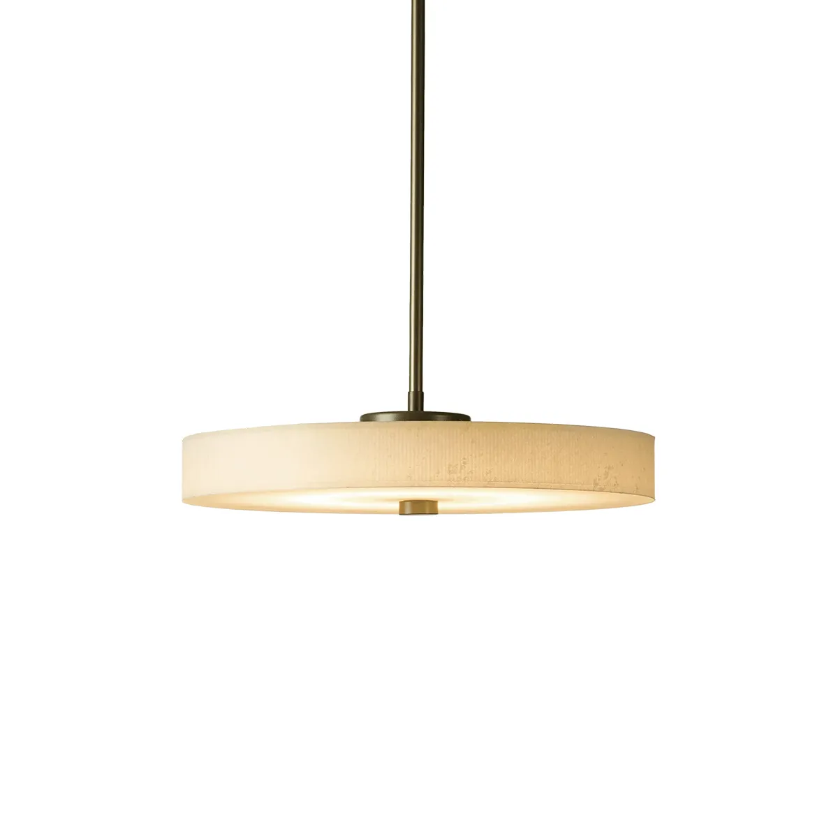 Hubbardton Forge Disq Large LED pendant with minimalist disc design
